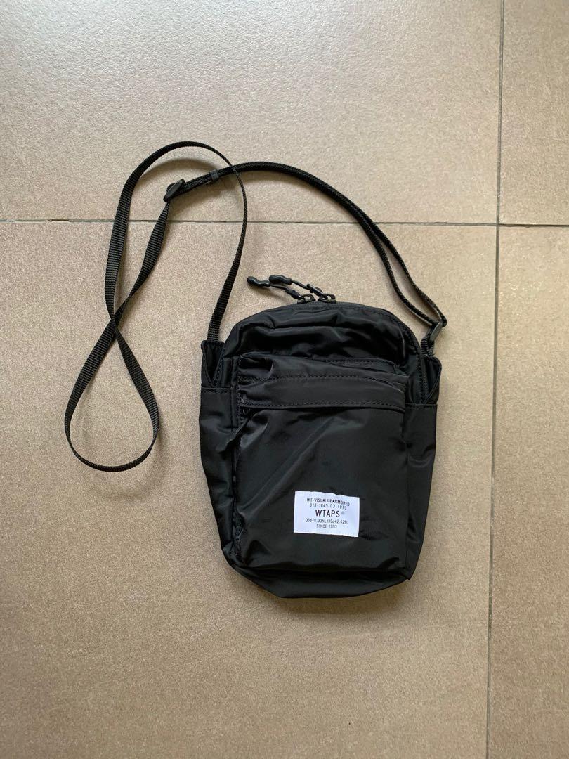 黒 22aw Wtaps Pouch Shoulder Bag