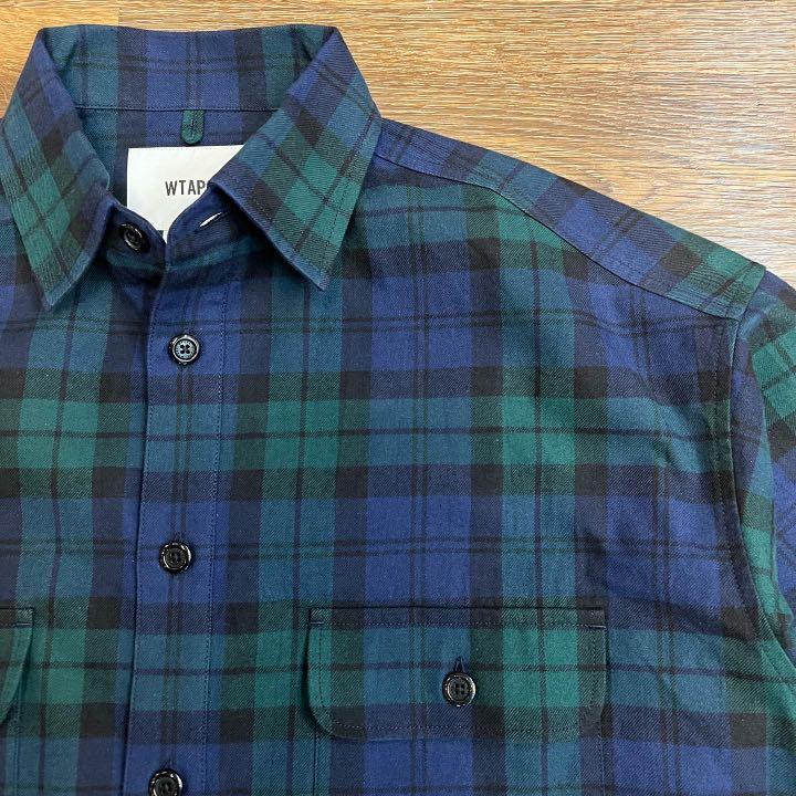 Wtaps LS Cotton Flannel Shirt, 男裝, 上身及套裝, 西裝- Carousell