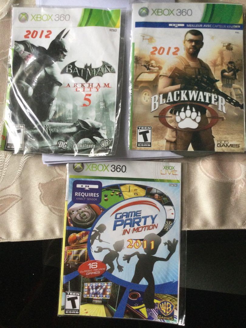 XBOX GAMES (Category: Xbox) located in Pateros City. Submitted by AnnieLam24 (Listing ID 1153166470, Image 1). Description: 800 for 3 na.