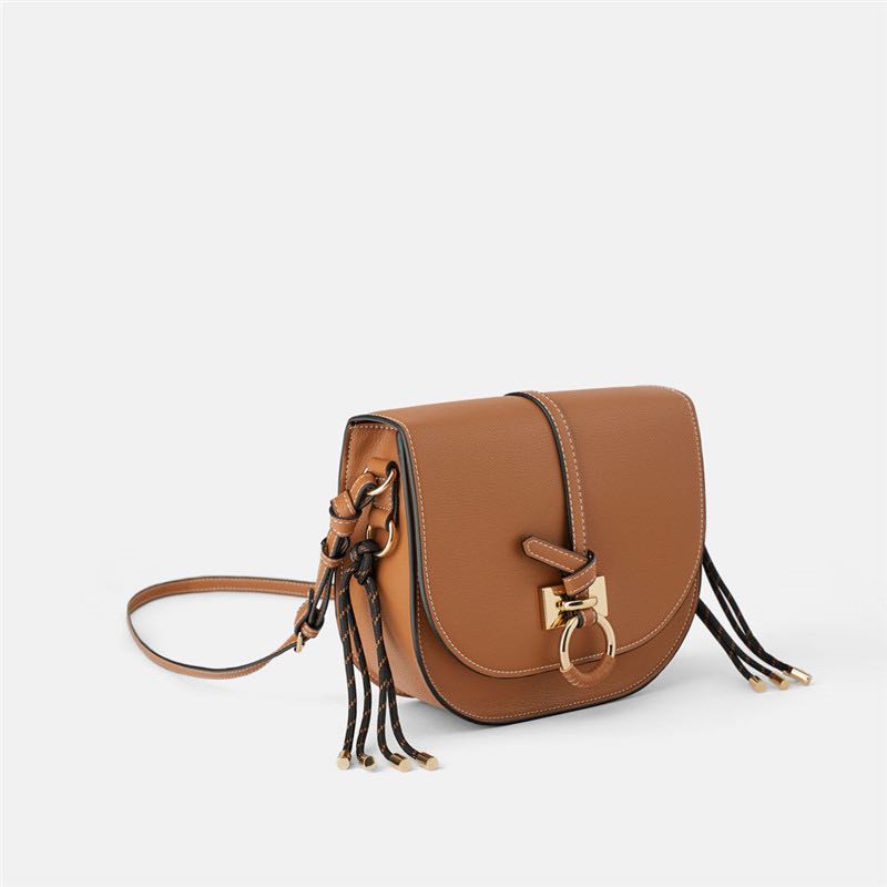 zara leather cross body bag