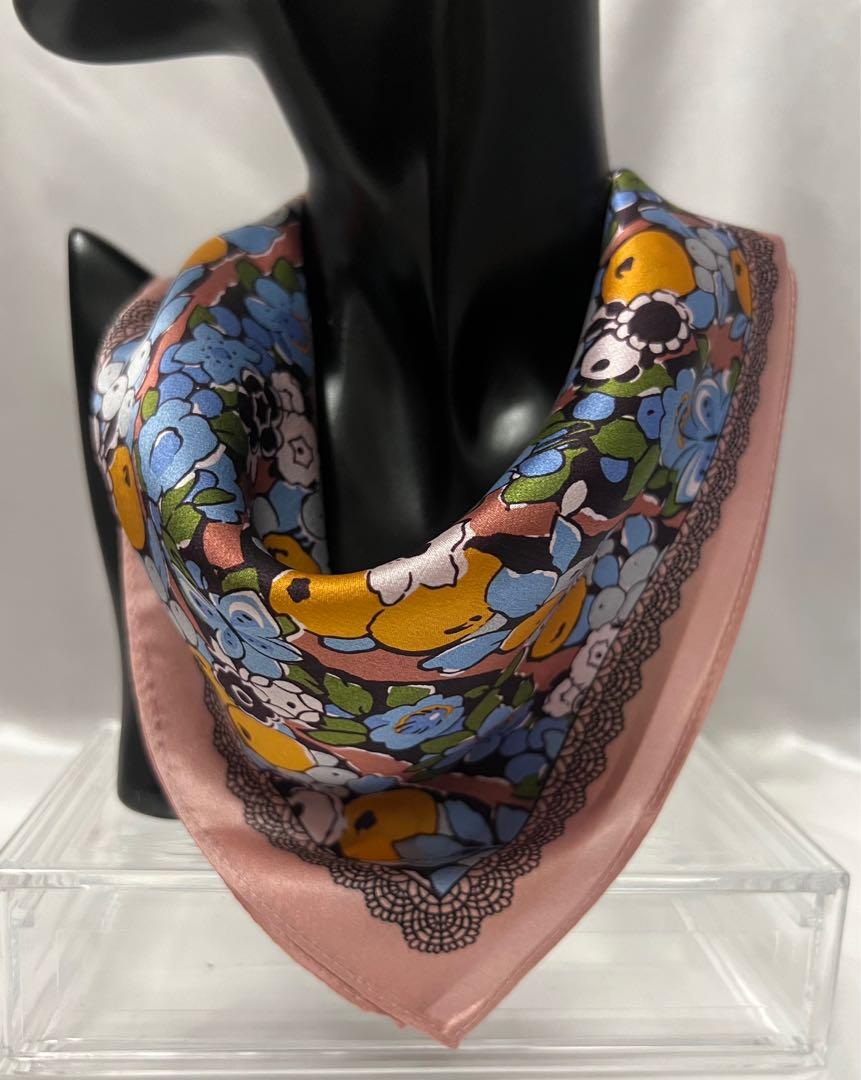 Real silk scarf on sale