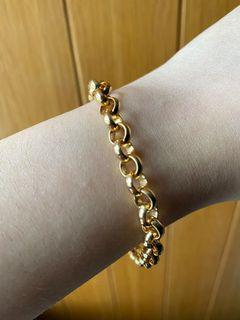 18k saudi gold Chunky Tauco Bracelet