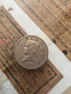 1 peso Coin 1972 1974