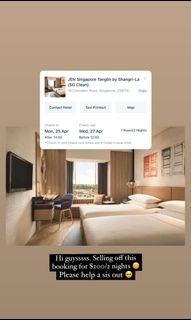 2 nights at Hotel JEN Tanglin