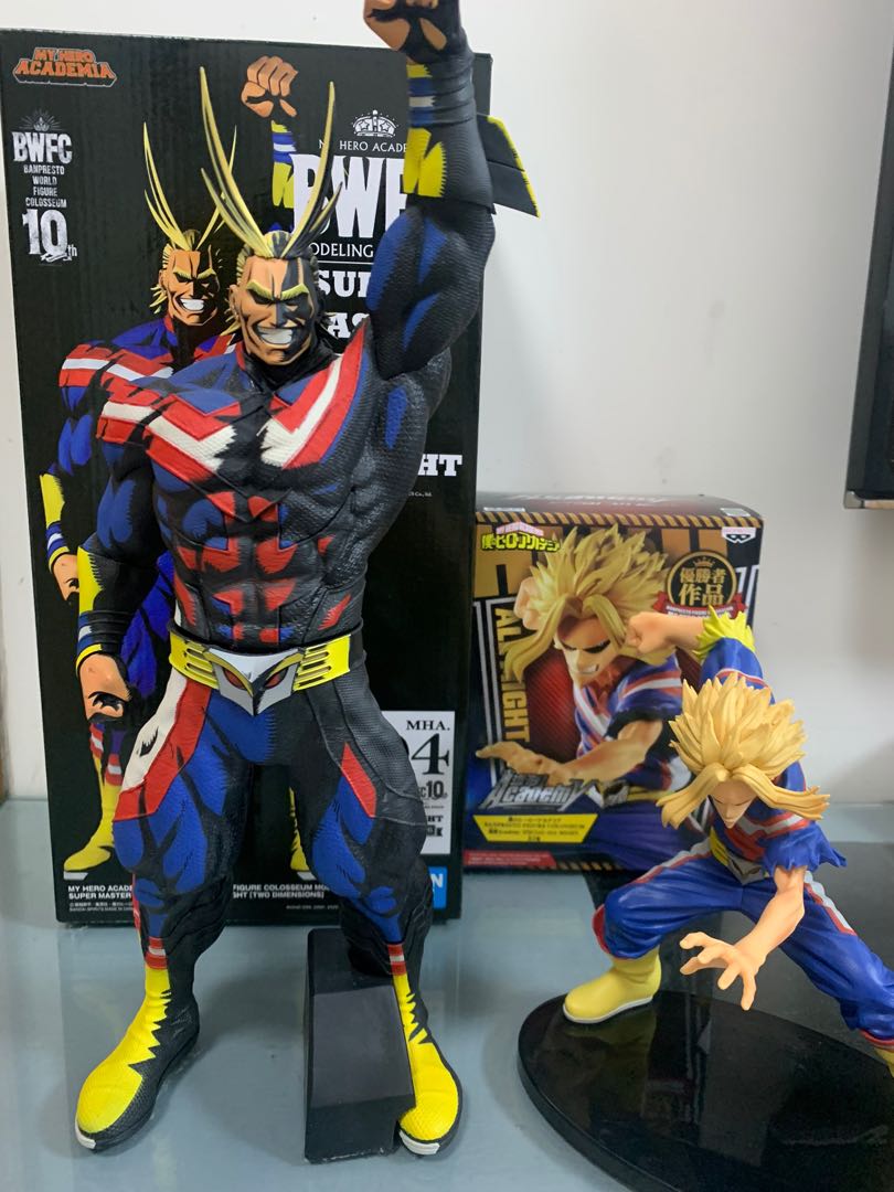 我的英雄學院一番賞bwfc All Might 2d配色bfc 造形academy 優勝者作品歐爾麥特 興趣及遊戲 玩具 遊戲類 Carousell