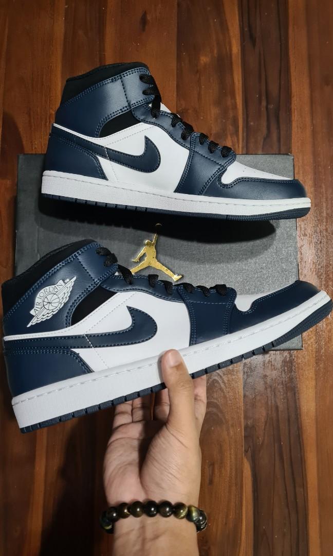 navy teal jordan 1