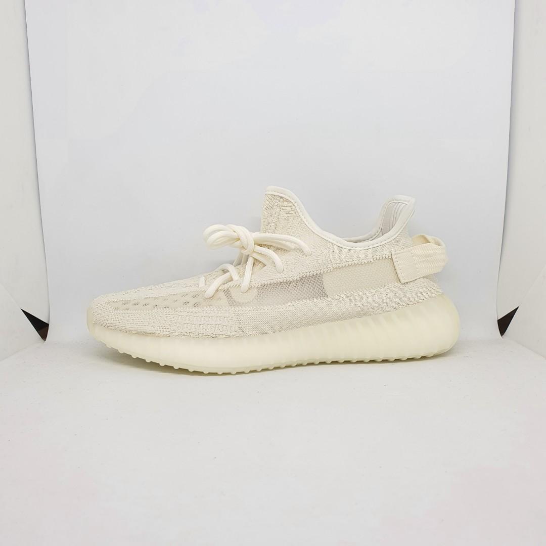 Adidas Yeezy Boost 350 v2 Bone, Fesyen Pria, Sepatu , Sneakers di Carousell