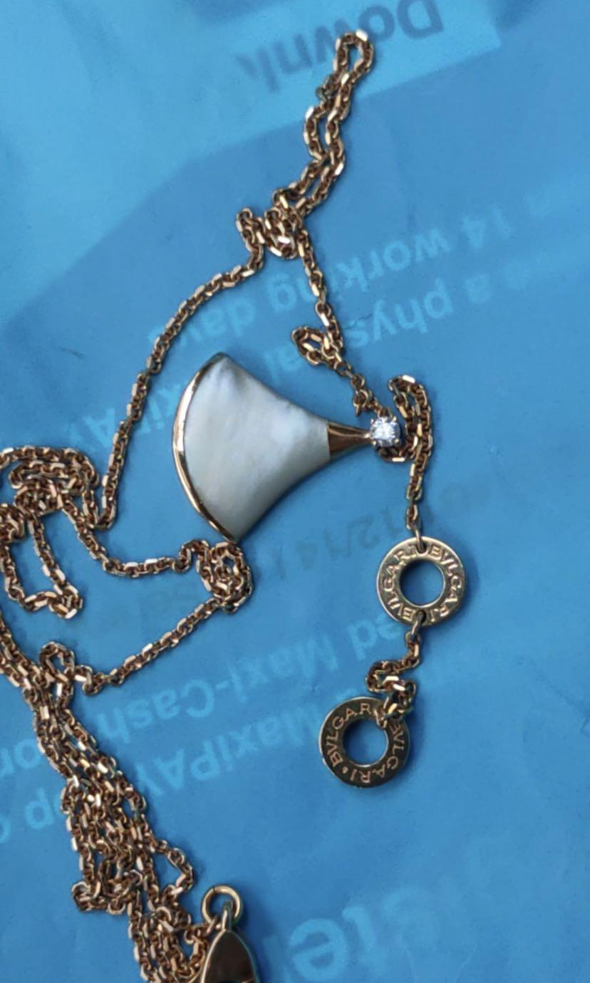 Authentic bvlgari Diva fan necklace Luxury Accessories on Carousell