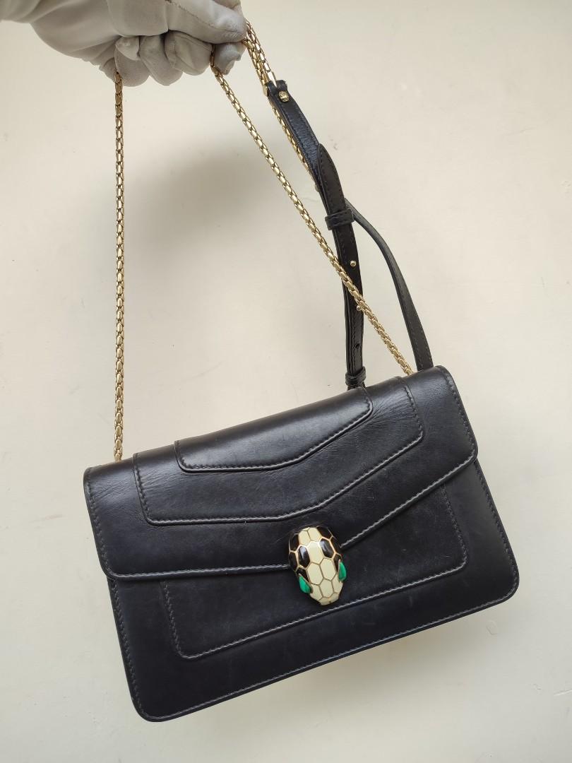 Authentic Bvlgari Serpenti Forever Chain Sling Bag