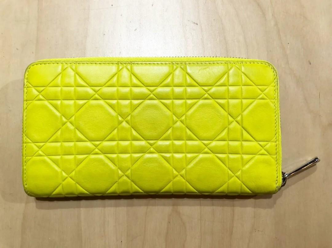 Dior lambskin wallet store