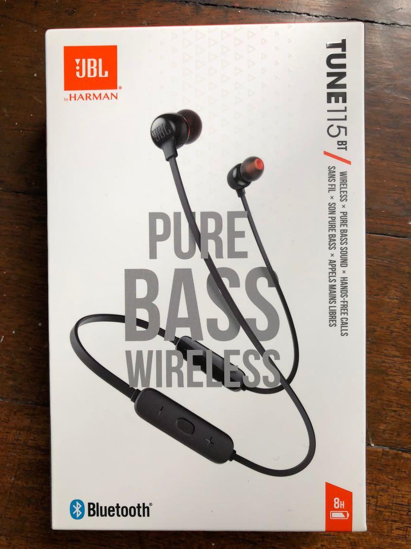 Authentic JBL Wireless Earphone (Category: Earphones) located in Quezon City. Submitted by starmax79 (Listing ID 1153389554, Image 2). Description: 💯Authentic earphone Blutooth wireless .
