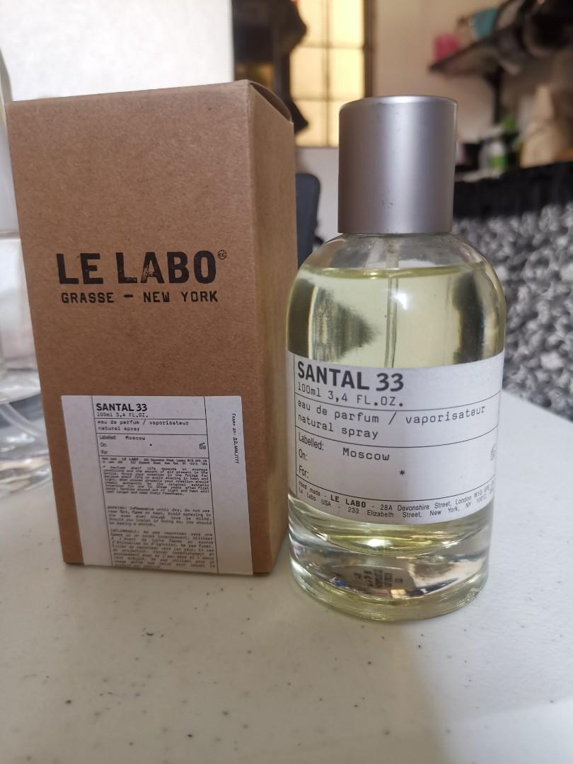 Authentic US Tester Le Labo Santal 33