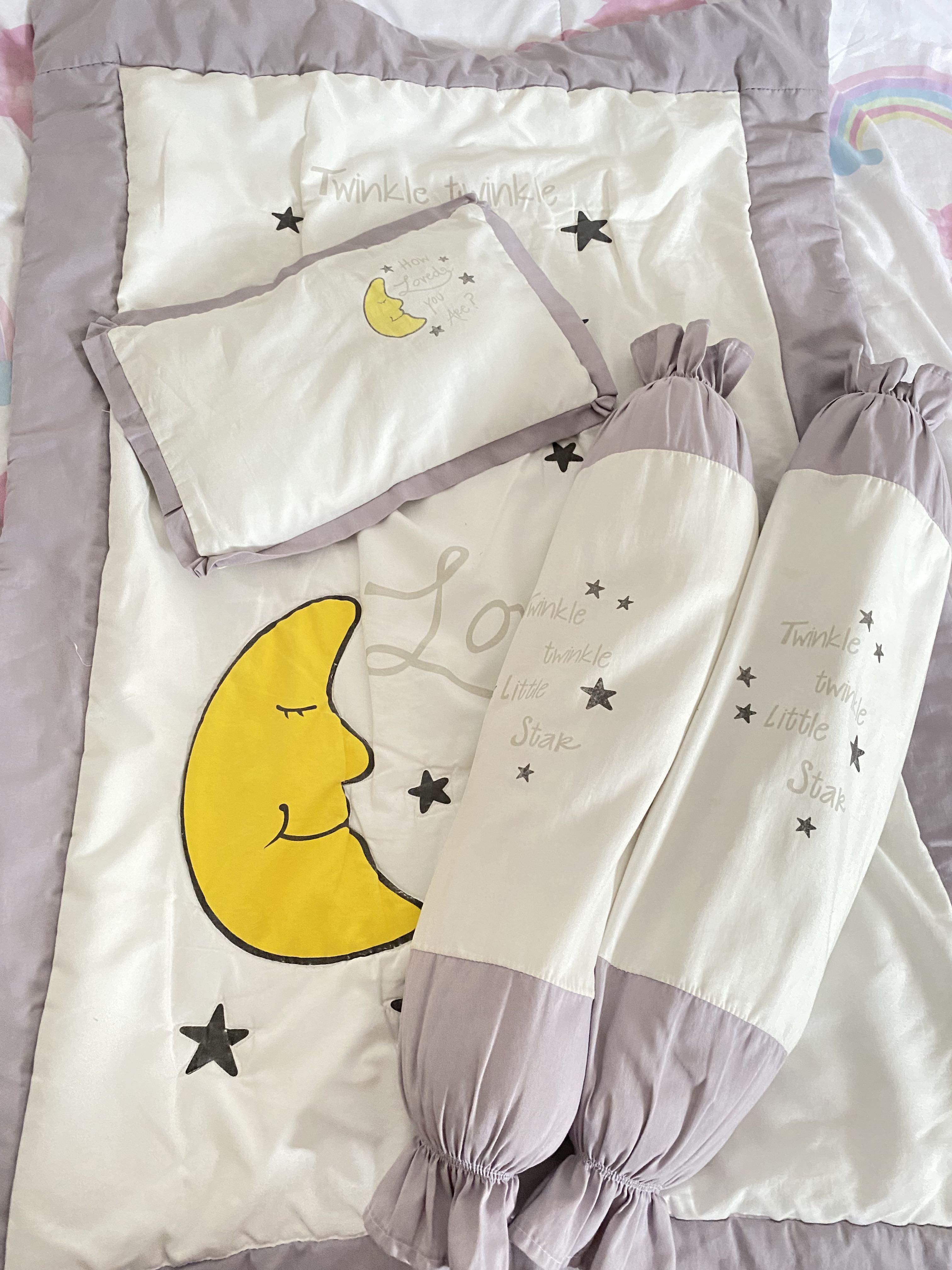 Baby Comforter and Pillows Set