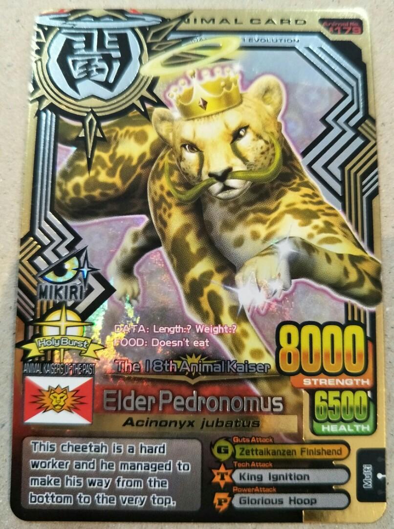 BANDAI Animal Kaiser Evo.7 Animal Card Elder Pedronomus {Kaiser Rare