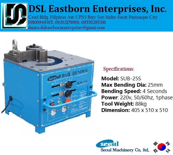 BAR BENDER l REBAR BENDER 22MMKOREA, Commercial & Industrial