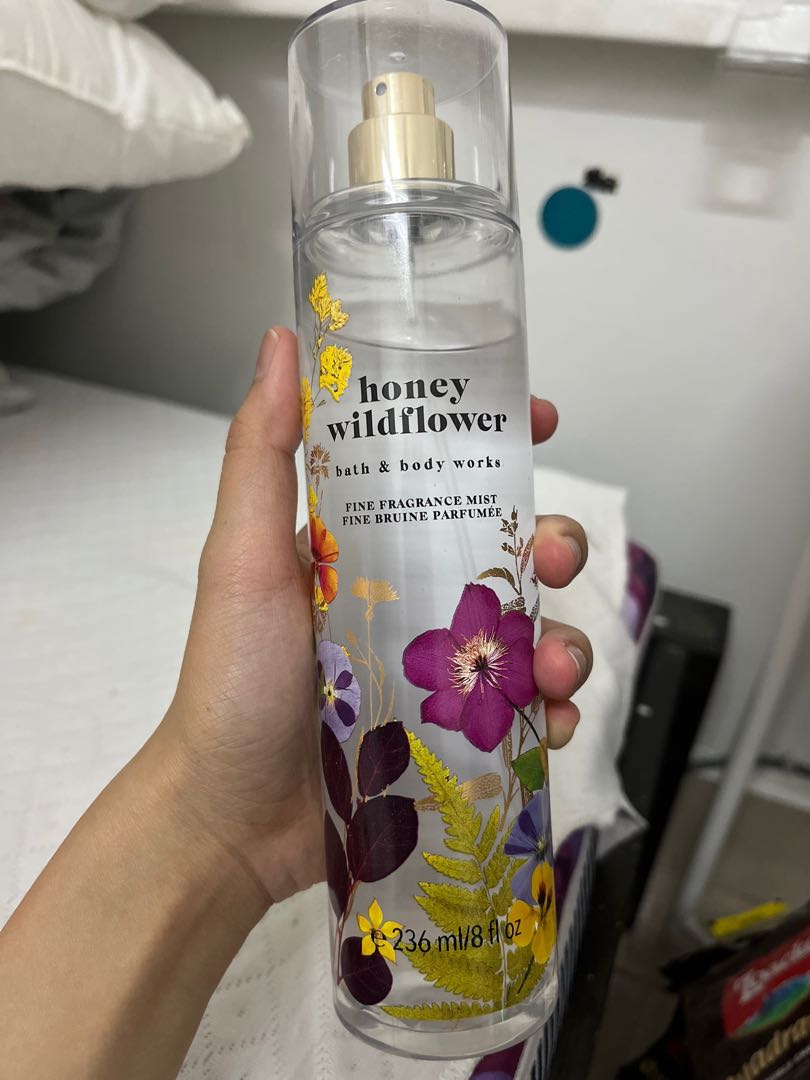Bath body works honey wildflower body mist, Beauty & Personal Care