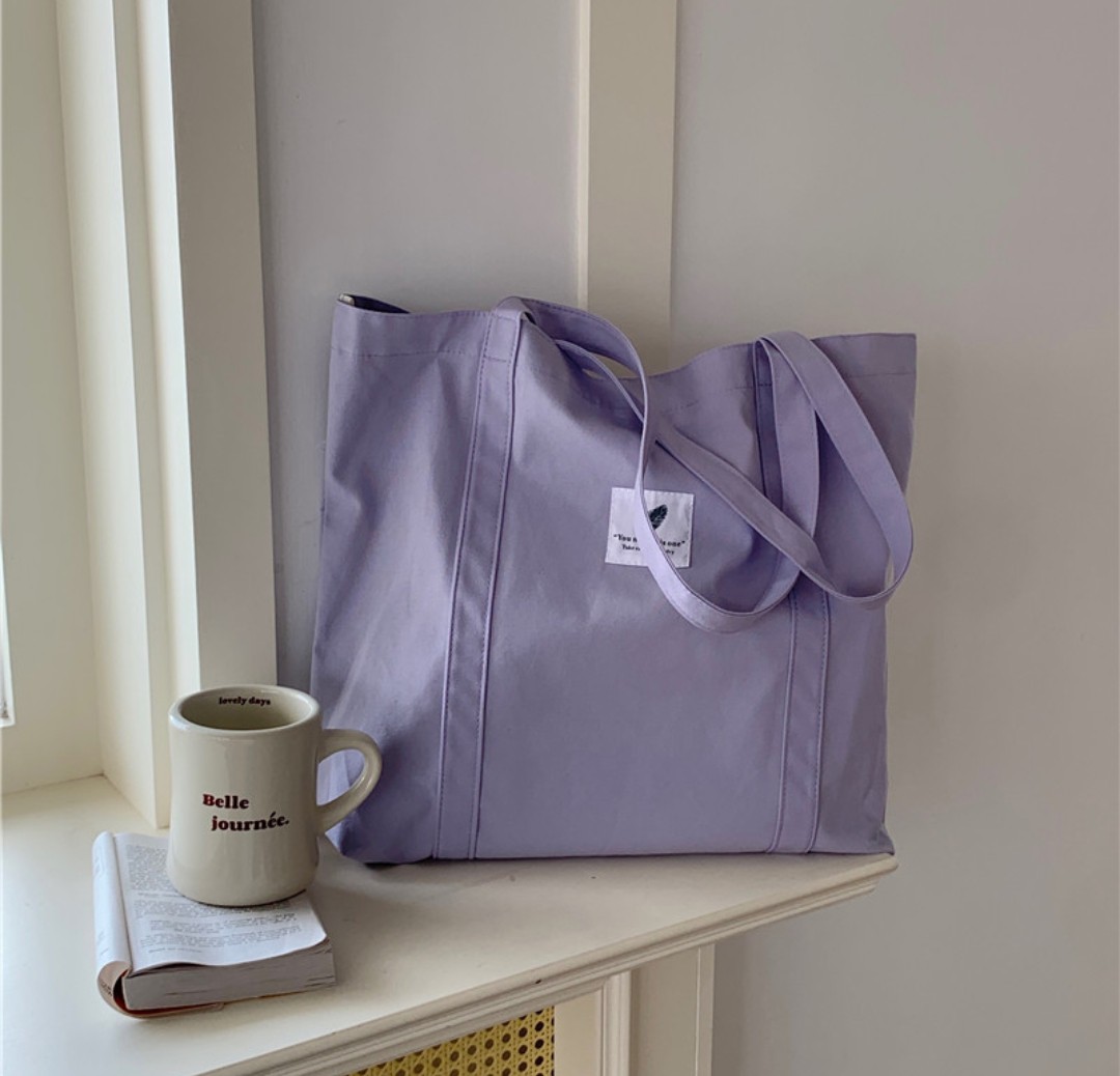 Purple Tote Bag