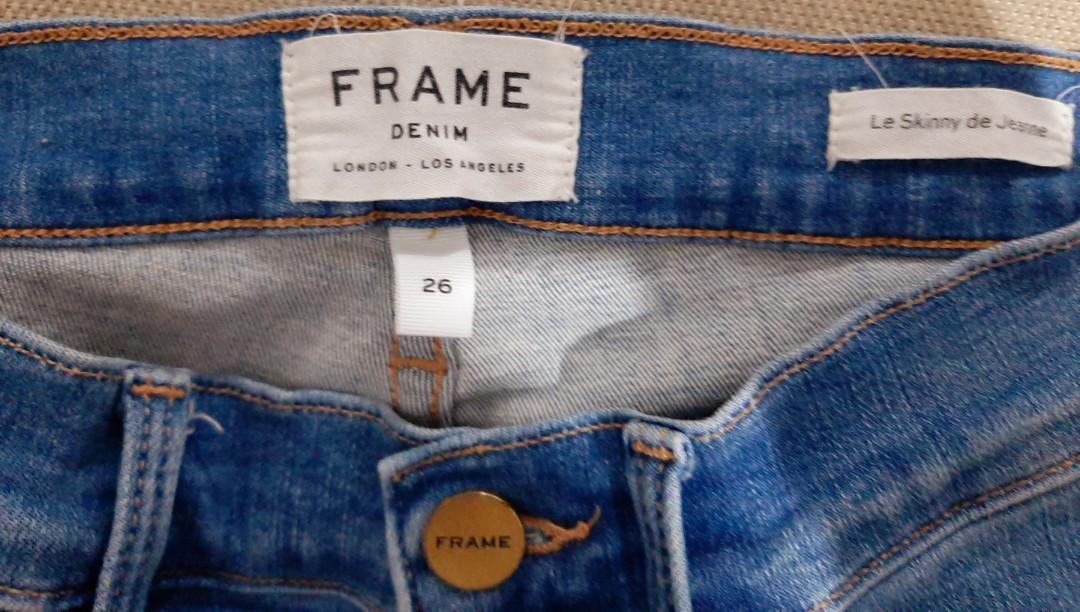 Blue Jeans FRAME, Fesyen Wanita 
