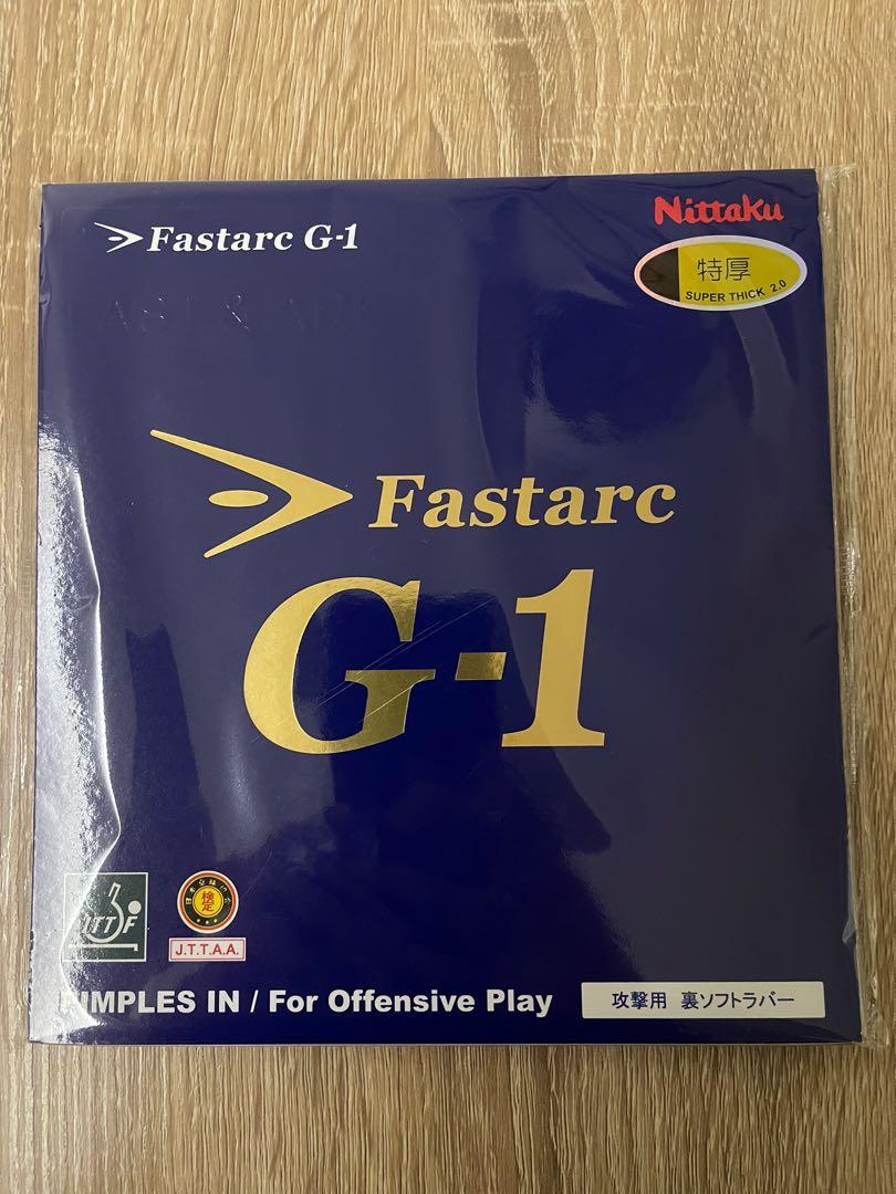SALE Nittaku Fastarc G-1 Table Tennis Ping Pong Rubber MAX thickness 