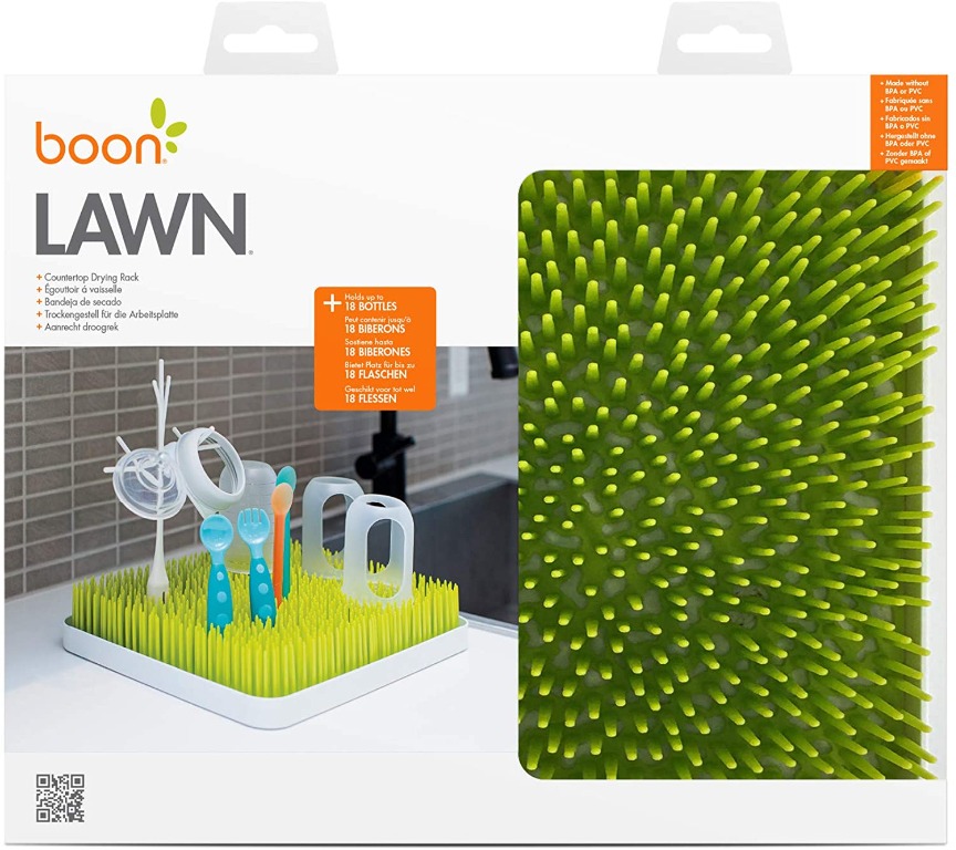 Boon Drying Rack Lawn Countertop, Green, Babies & Kids, Baby Nursery