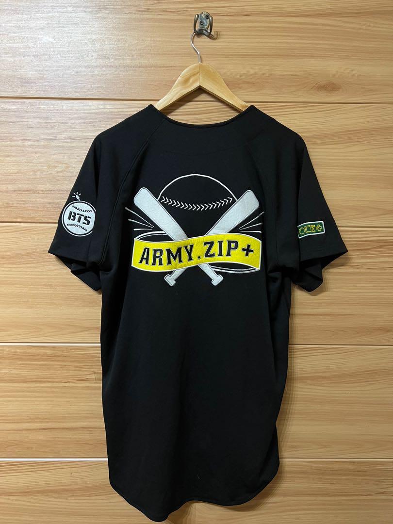 BTS Official Baseball Jersey Army Zip 3rd Muster, Men's Fashion