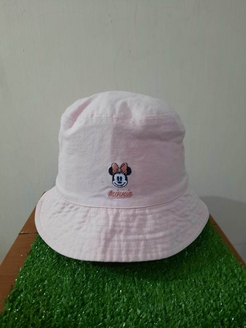 Bucket Hat Disney Minnie Mouse, Fesyen 