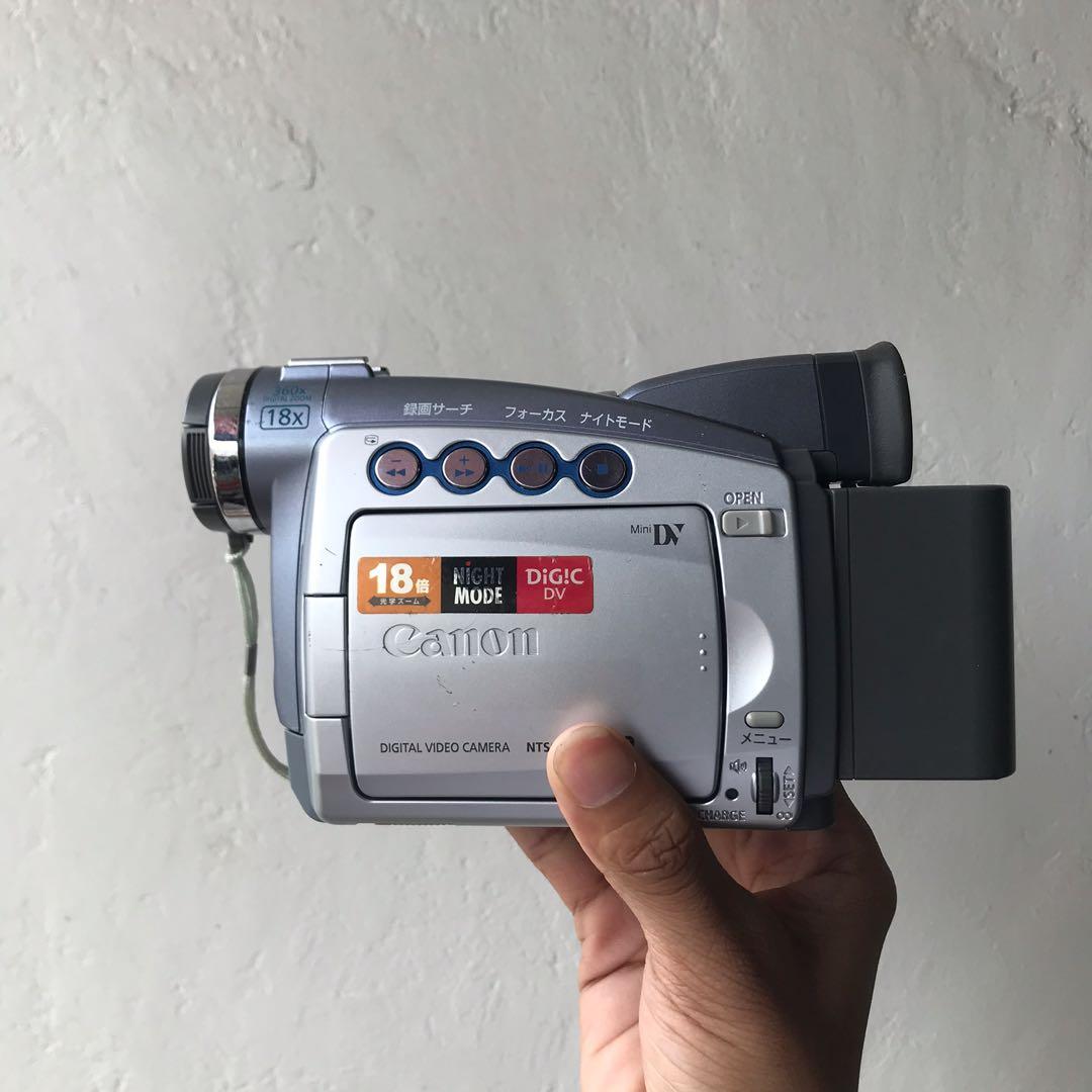 動作品】Canon DM-FV400 MiniDv ビデオカメラ 1101 動作品】Canon DM