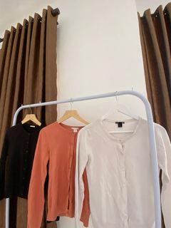 Cardigan Merk h&M dan GU (Jepang)