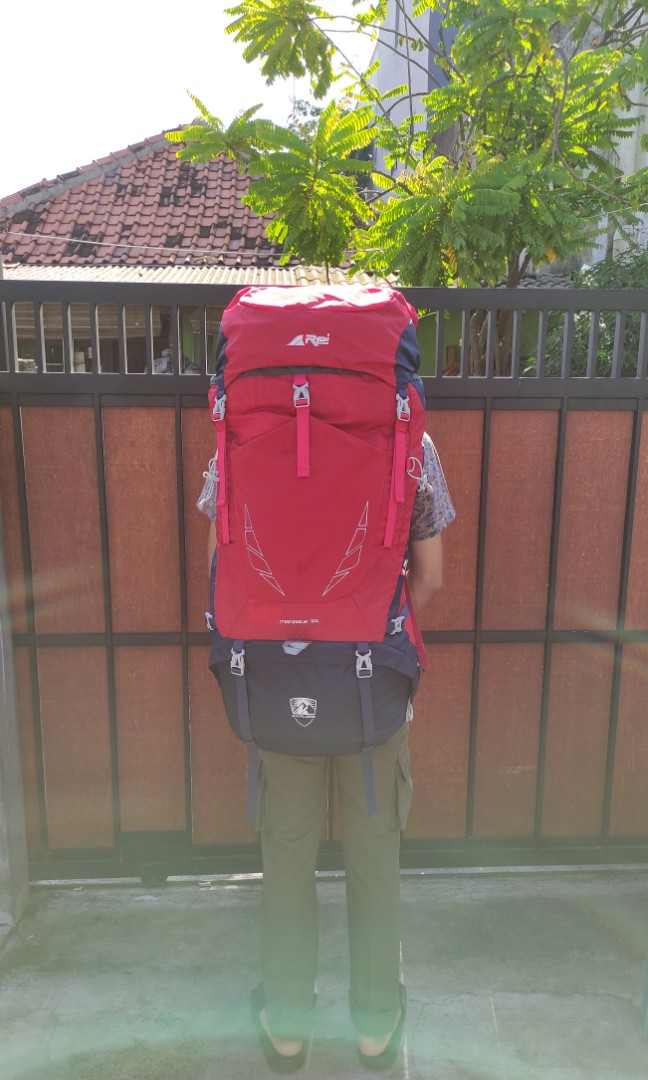 Carrier Arei Premium Mandala 70L, Fesyen Pria, Tas & Dompet , Ransel di