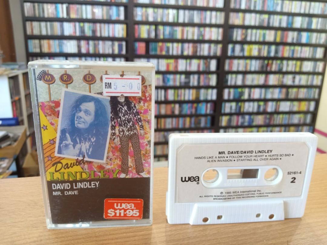 (Cassette) David Lindley - Mr Dave, Hobbies & Toys, Music & Media, CDs ...