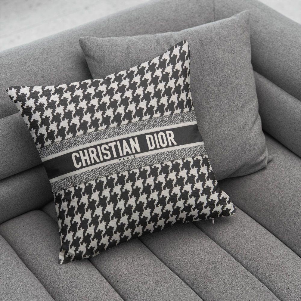 Dior Cushion Authentic Dior Monogram Terrycloth Cushion  Etsy Sweden