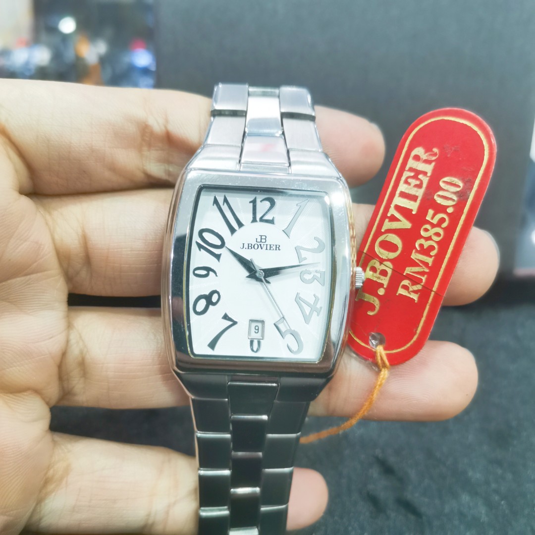 CLEARANCE J. Bouvier Men Watch Square Men s Fashion