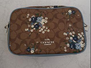 Coach floral sling bag