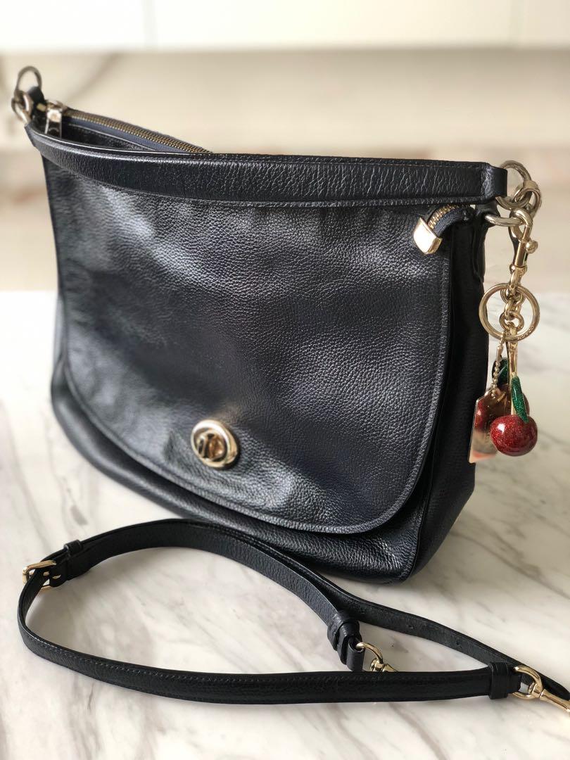 Coach Turnlock Hobo in Navy Women s Fashion Bags Wallets