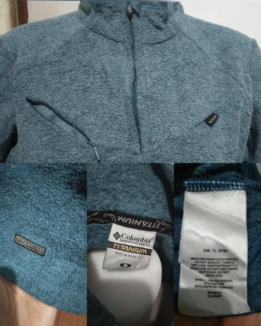 how to wash columbia titanium jacket