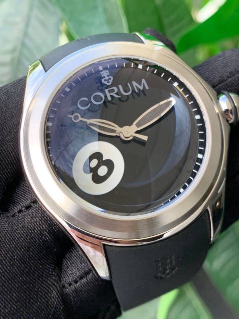 CORUM BUBBLE LUCKY NO.8 BALL LIMITED 88PCS AUTOMATIC Preowned