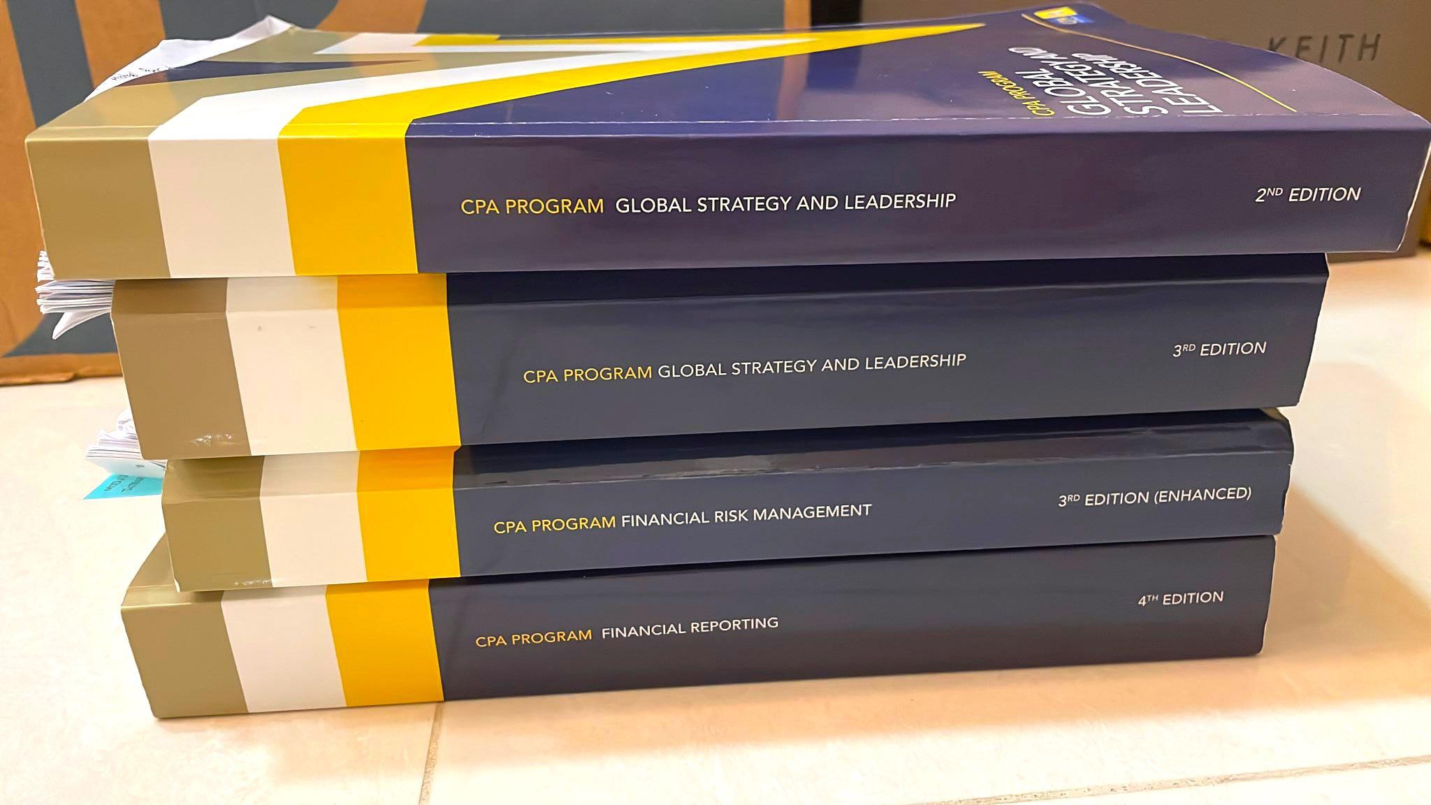 CPA Australia textbook bundle, Everything Else on Carousell