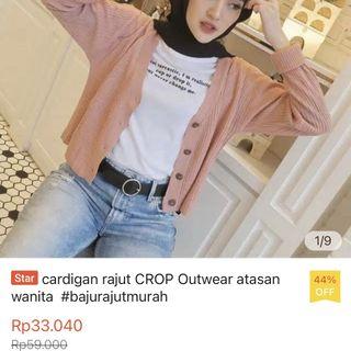 crop cardigan