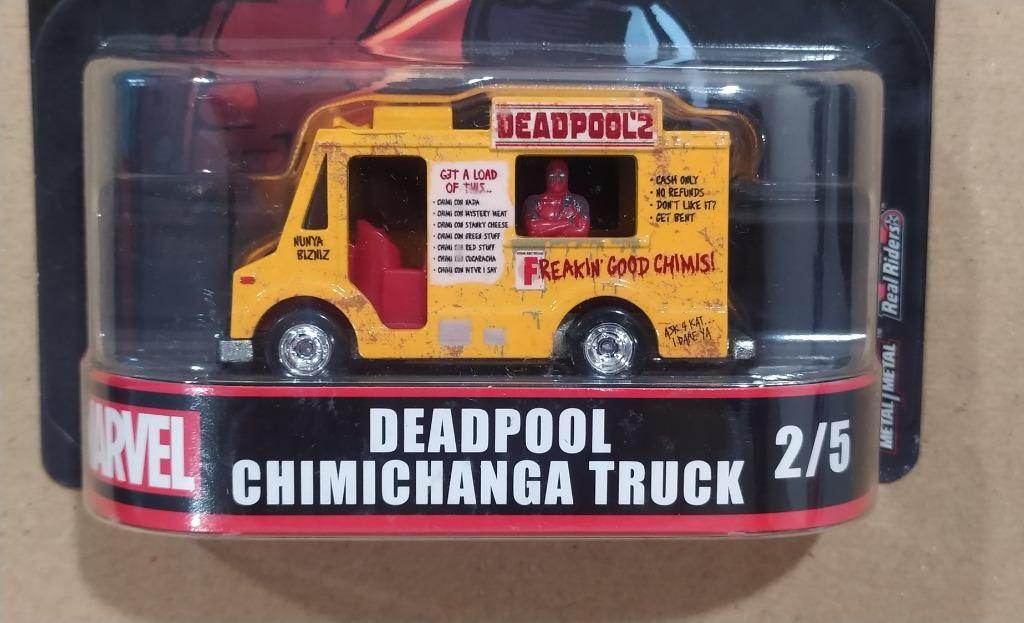 Deadpool chimichanga truck hot wheels sales