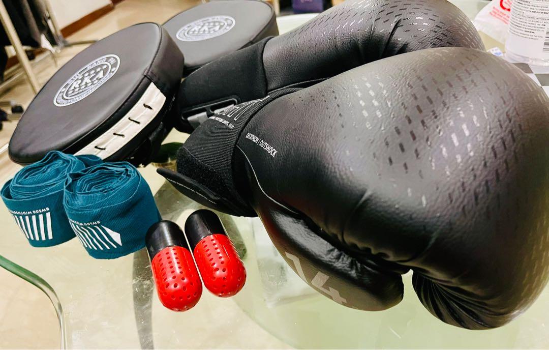 Decathlon Boxing Gloves Sell all as pack Sports Equipment