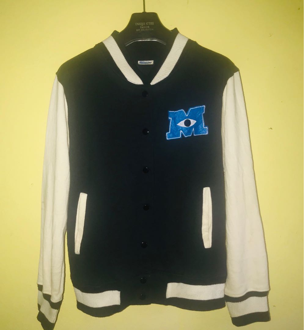 Disney Vintage Monster inc University Varsity Jacket