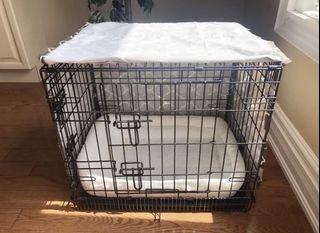 Dog Crate and Accessories For Sale