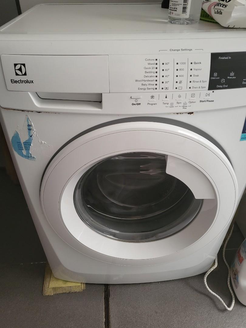 Electrolux 8kg Front load washer, TV & Home Appliances, Washing