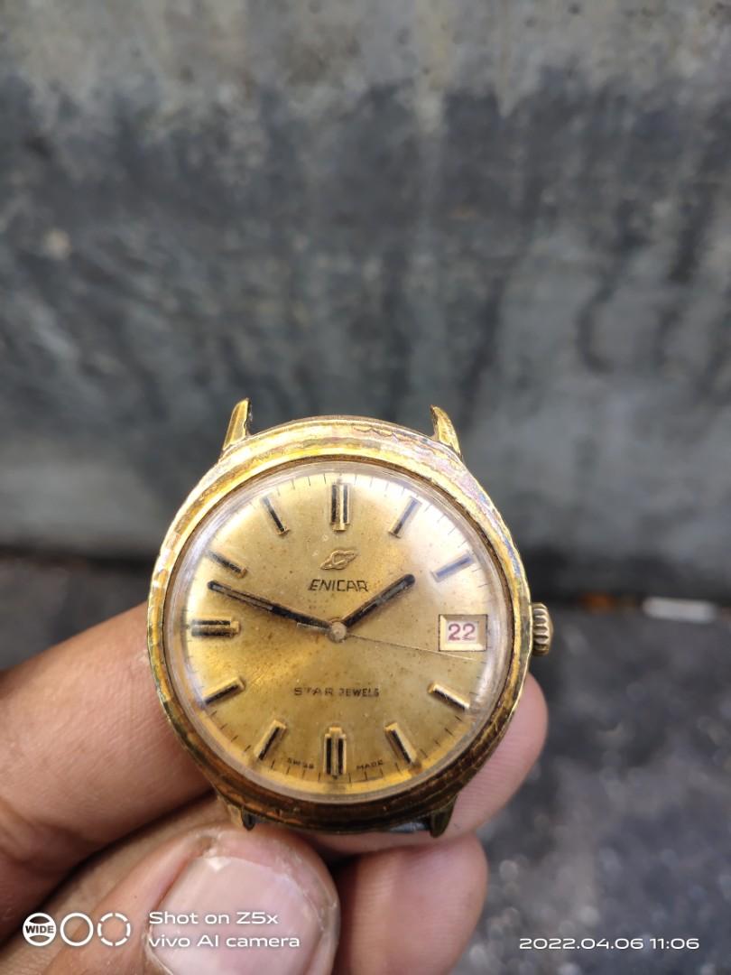 enicar incabloc antimagnetic old watches