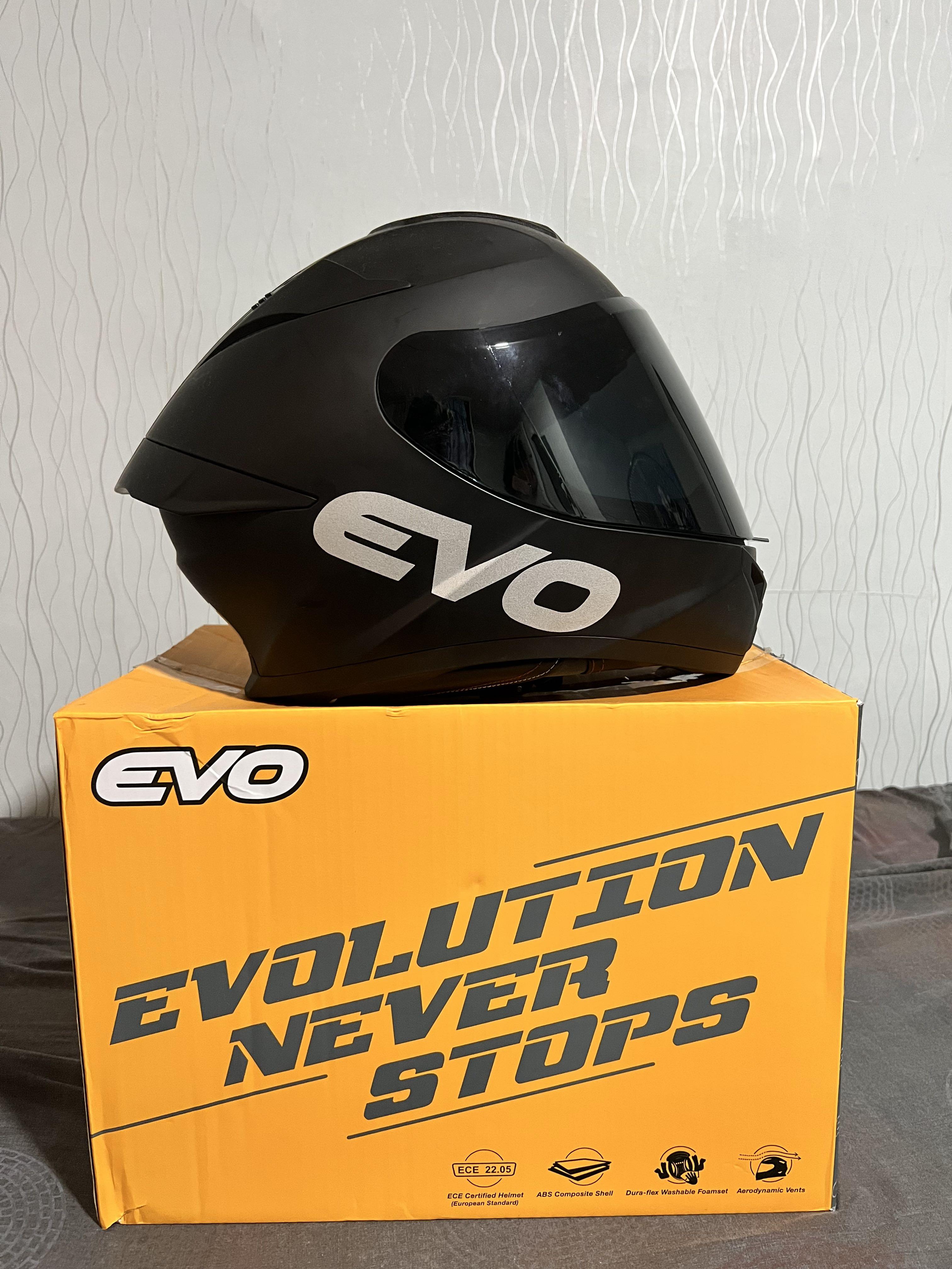 Evo helmet cheap matte black