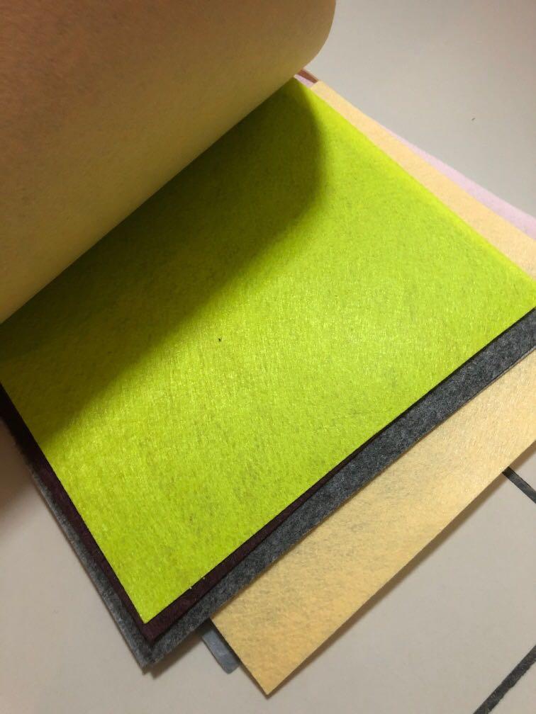 Felt paper, Hobbies & Toys, Stationery & Craft, Craft Supplies & Tools