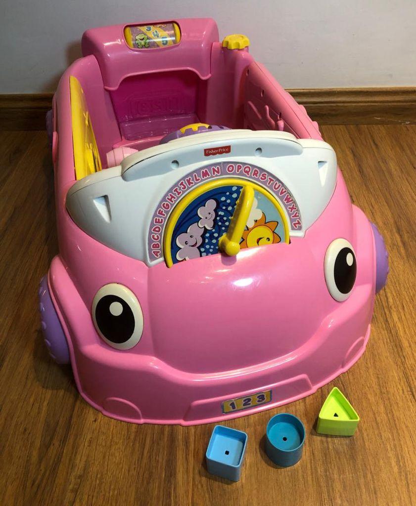 Smart stages crawl outlet around car pink