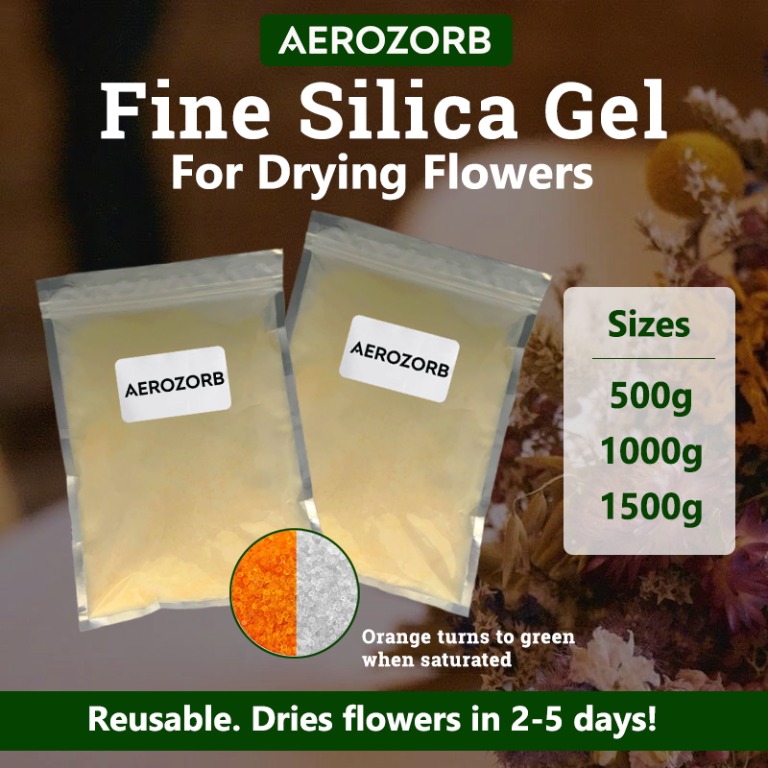 Flower Drying Silica Gel / Beads / Sand (500g), Hobbies & Toys