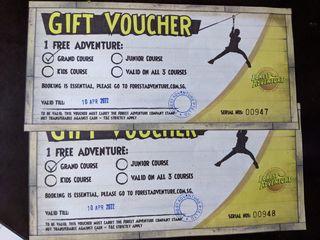 Forest Adventure Grand Course - 2 Tickets