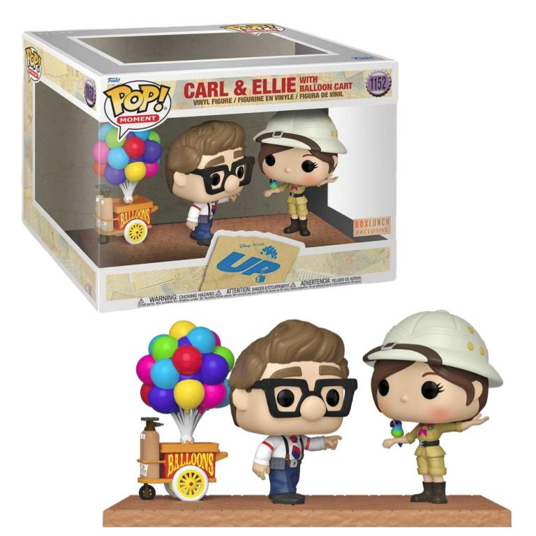 Funko Pop! Disney UP: Carl & Ellie with Balloon Cart (BoxLunch Exclusive),  Hobbies & Toys, Toys & Games on Carousell